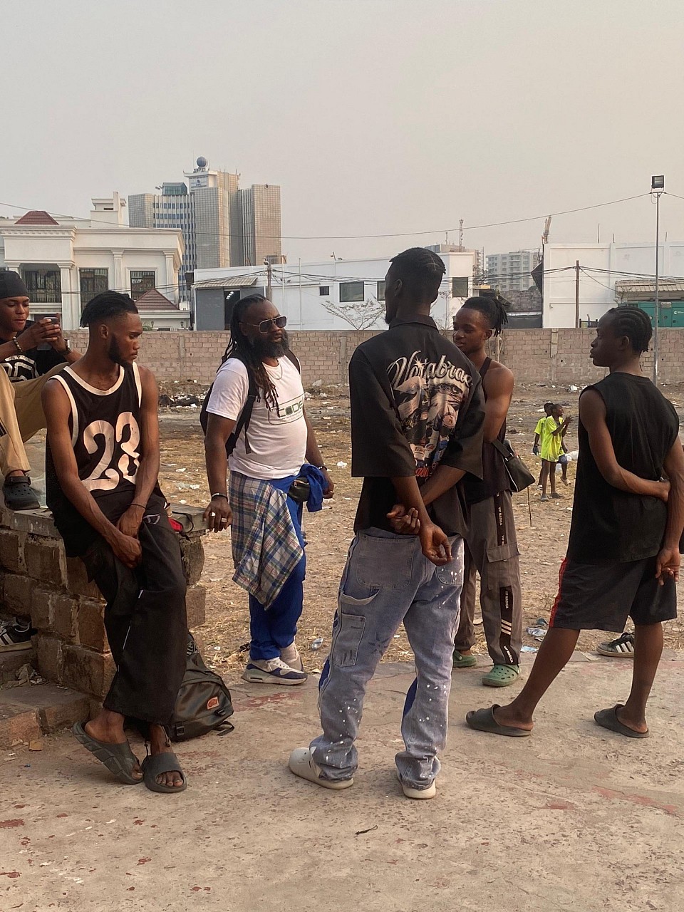 Congo avec les groupe Street Art Congo